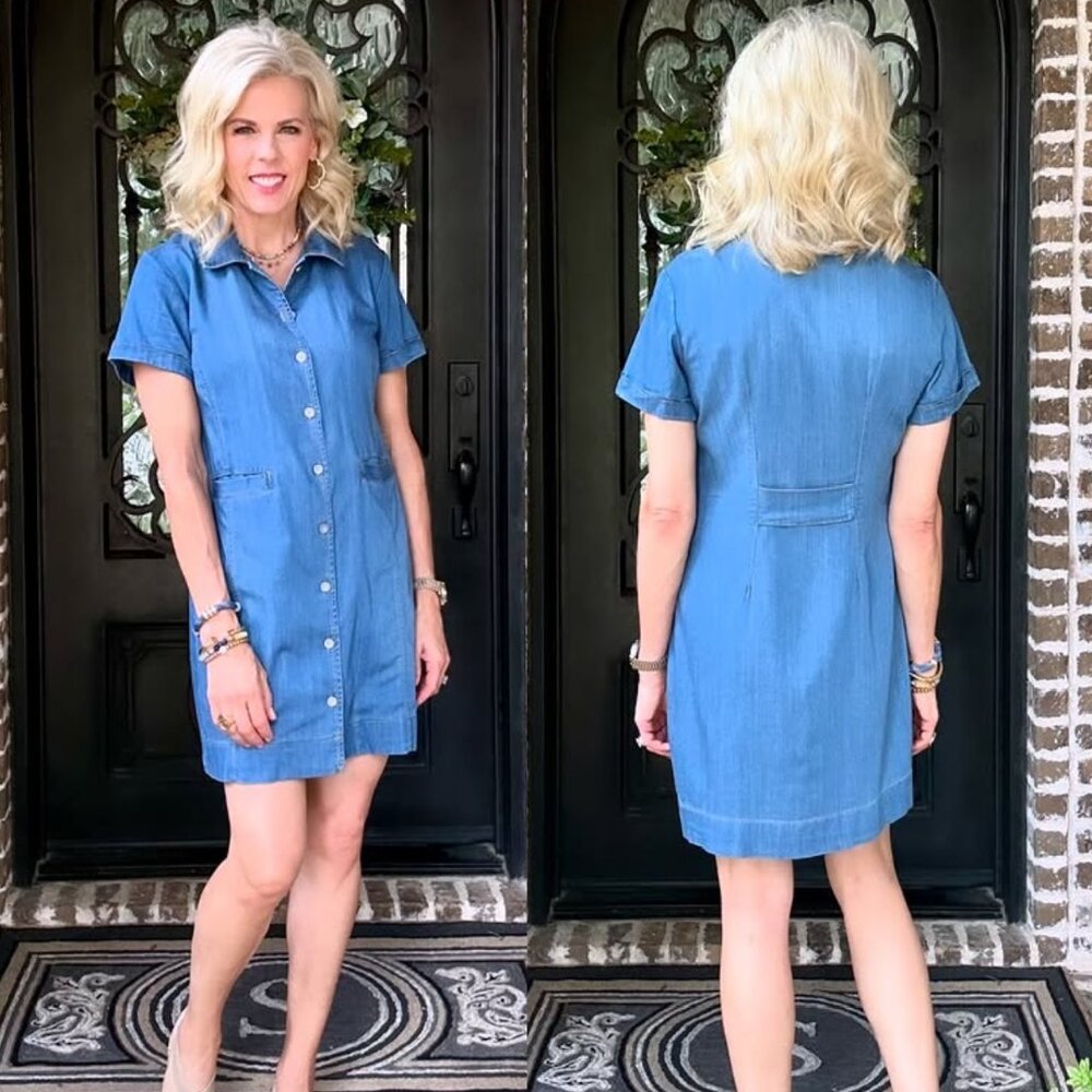 Cabi 6580 Piece of Cake Dress Spring 2024 Medium EUC